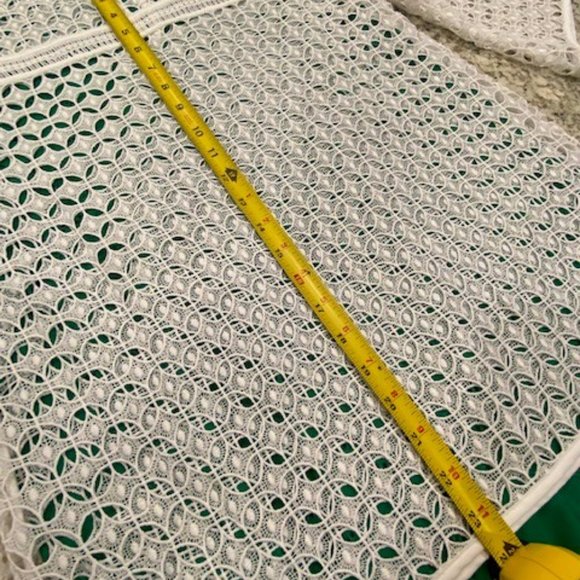 LOFT Crochet Lace 3/4 Sleeve Top - Picture 8 of 11